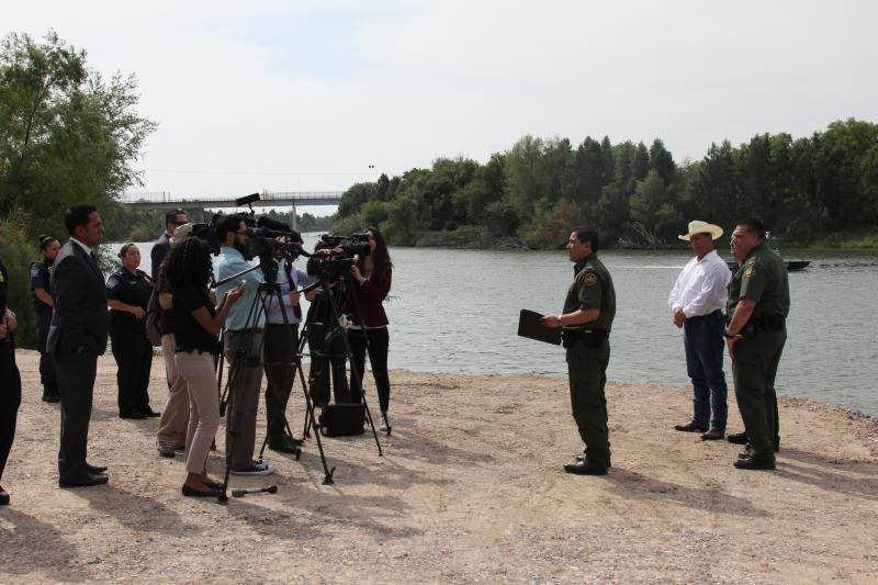 Rio Grande Valley Sector Border Patrol Unveils New Boat